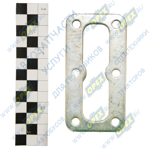 85-4608088 Пластина (сталь) прямоуг. 55х107; 6отв.ф7 МТЗ РУП